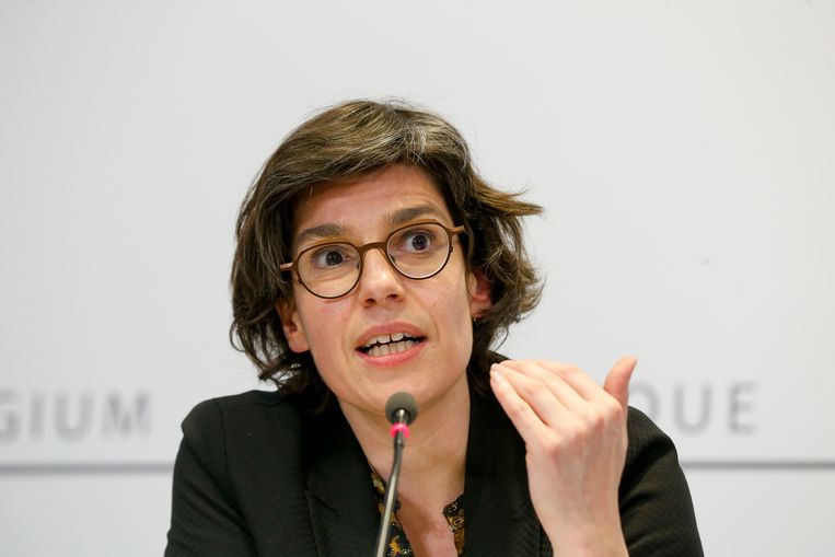 Minister van Energie Tinne Van der Straeten (Groen). Beeld BELGA