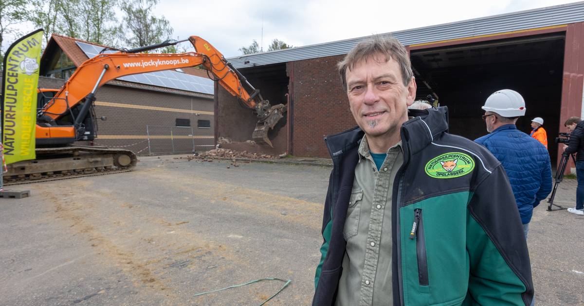 Oude technische dienst maakt plaats voor een groter Natuurhulpcentrum