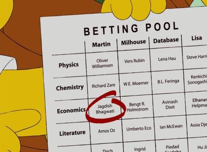 The Simpsons - Nobelprijs
