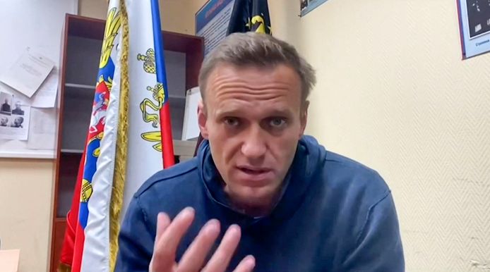 De Russische Kremlin-criticus Aleksej Navalny.