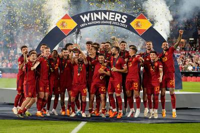Spanje wint de Nations League na spannende strafschoppenserie tegen Kroatië