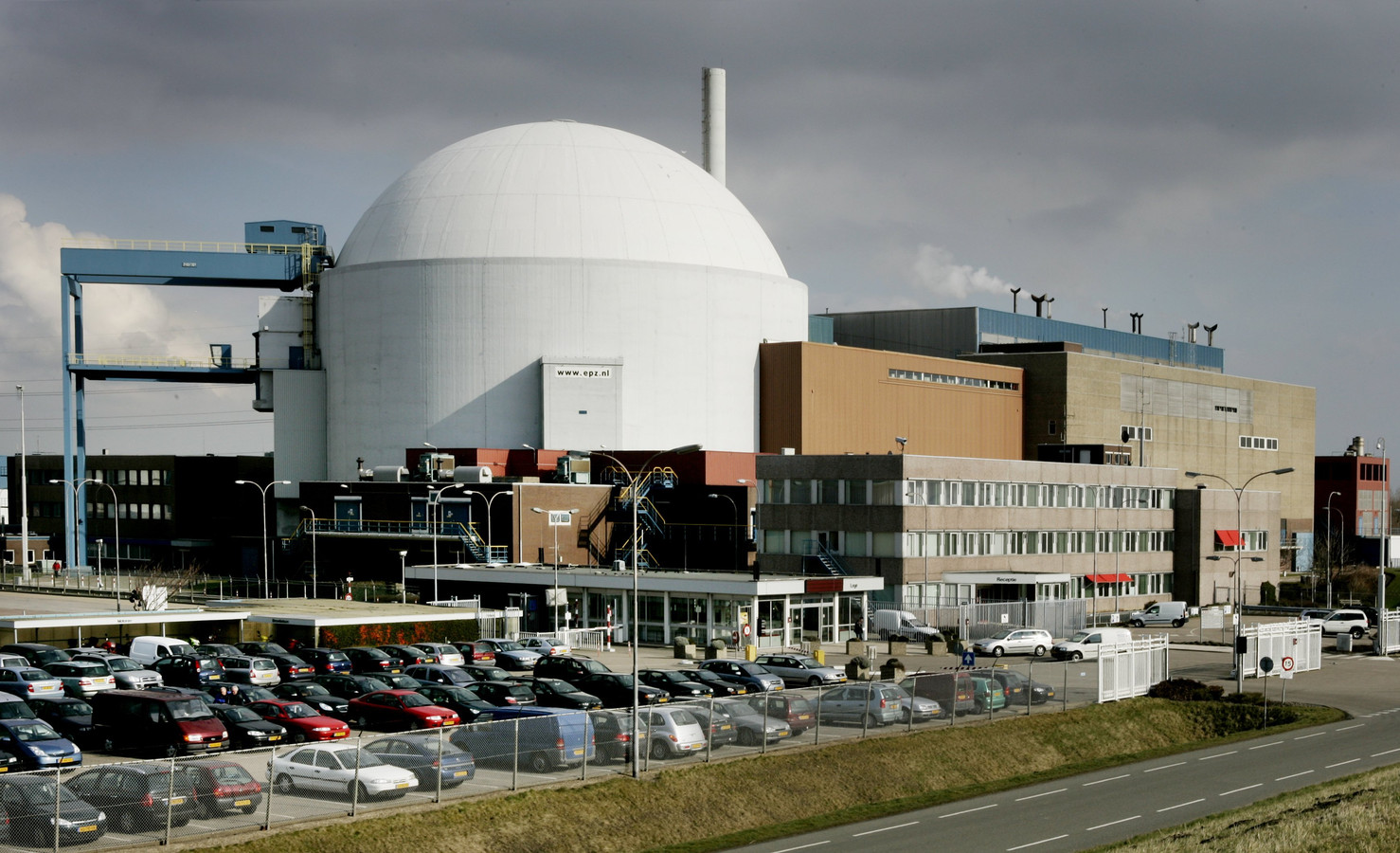 De kerncentrale van Borssele.