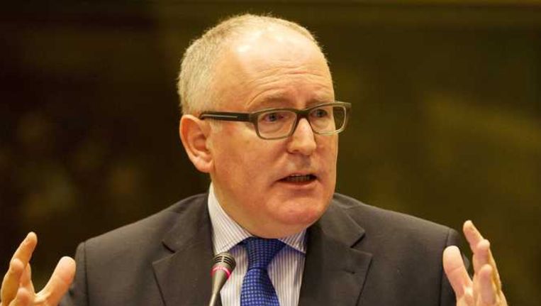 Minister van Buitenlandse Zaken, Frans Timmermans Beeld anp