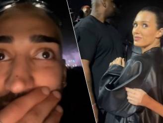 KIJK. Kanye West-fan belandt plots in de VIP-ruimte naast Bianca Censori en flirt erop los