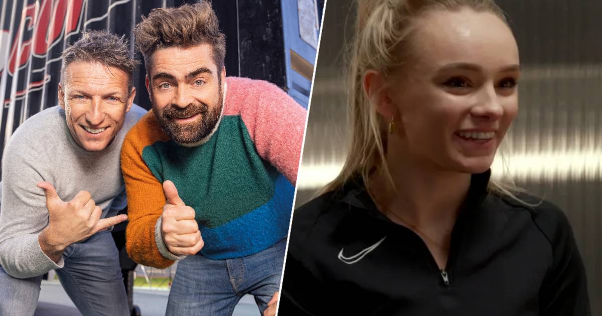 Pedro Elias strikt Amy, de dochter van Wesley Sonck, in ‘De container