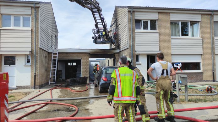 De woning liep bijzonder veel schade op