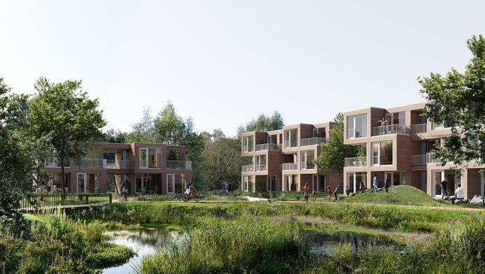 Impressie van Telkesveld in de slimme wijk in Helmond.