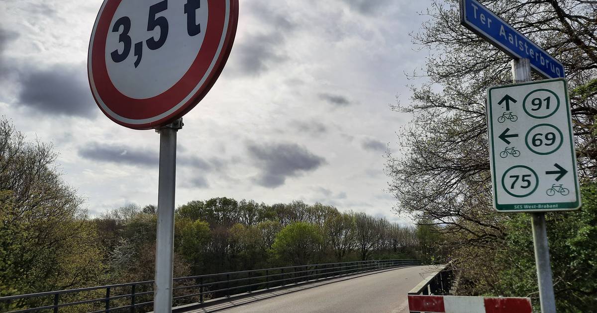 Oosterhout neemt ‘geen risico’: Ter Aalsterbrug bij Den Hout per direct gesloten voor zwaar verkeer