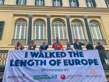 Wereldwandelaar Tom liep al de volledige lengte van Europa: ‘Ik droom over de andere zes continenten’