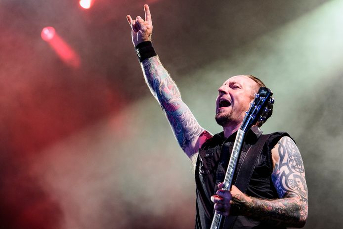 Volbeat is de headliner op Graspop op zaterdagavond.