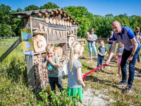 Van een biddende valk tot smullende slakken; basisschool D’n Opstap heeft zijn eigen moestuin
