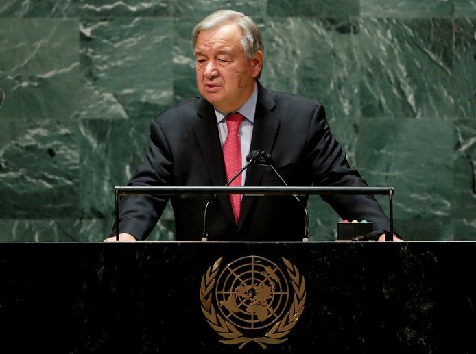 Le secrétaire général de l'ONU, Antonio Guterres.
