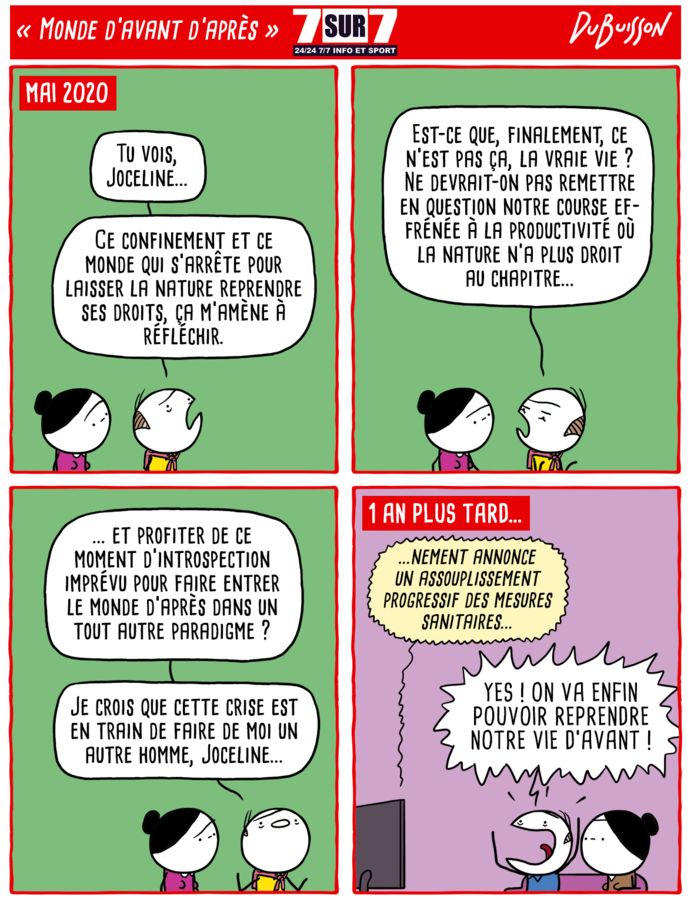 "Monde d'avant d'après".
