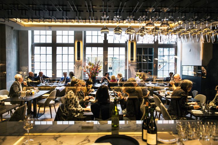 Het restaurant in de 'Philipsvleugel' van het Rijksmuseum.  Beeld Vincent Mentzel