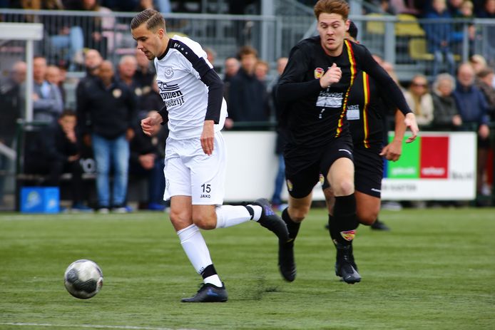 Beeld uit een wedstrijd van Focus07 tegen Vriendenschaar in 2019