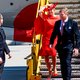 Máxima maakt verwaaide entree in knalrode jurk in Oostenrijk