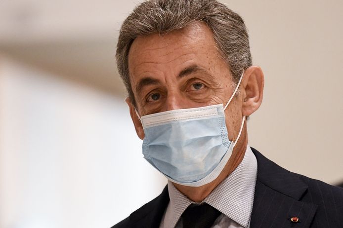 Archiefbeeld. De Franse oud-president Nicolas Sarkozy. (10/12/20)
