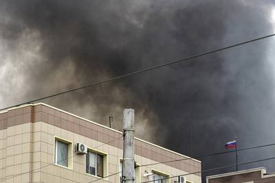 Vermoedelijk brand uitgebroken in Russische vliegtuigfabriek