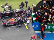 Snelle gesleutel aan Verstappens auto één grote adrenalinekick: ‘Ze hadden 25 tellen over’
