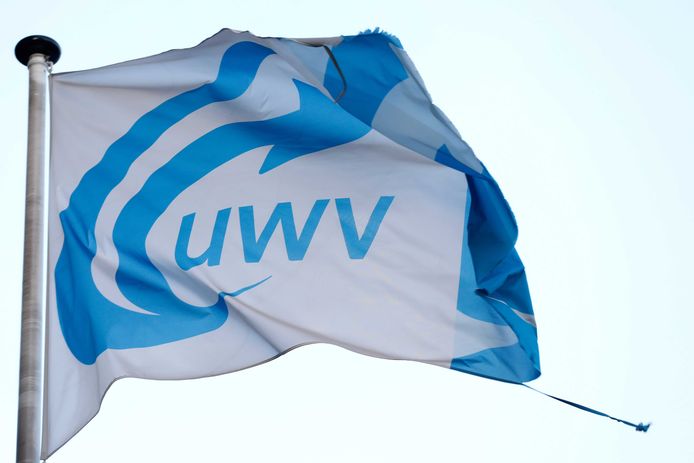 Het logo van uitkeringsinstantie UWV.
