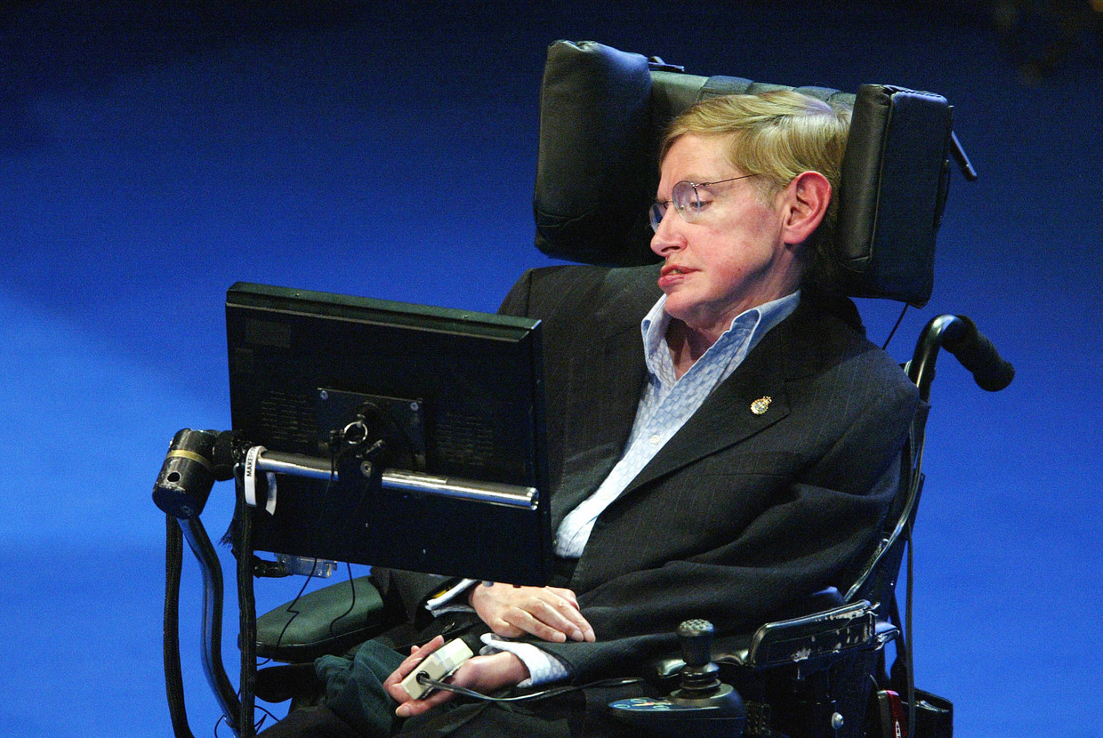 Stephen Hawking. Beeld AFP