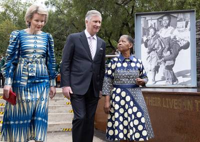 Koning Filip en Mathilde bedanken Zuid-Afrikaanse president Ramaphosa met concert, maar hij stuurt zijn kat