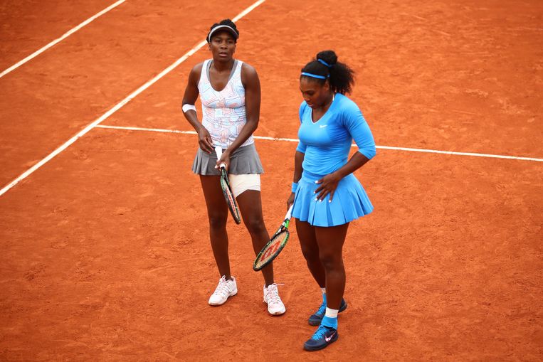 Wel dubbelspel voor Serena en Venus Williams Beeld Getty Images