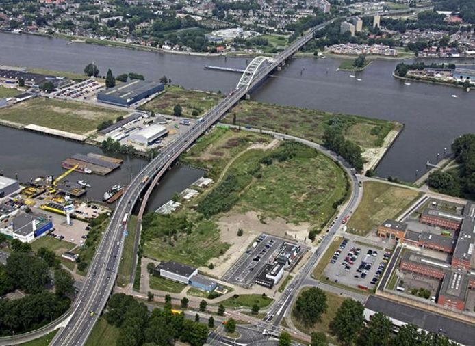 Het voormalige EZH-terrein, alias Oostpoort, lag van 1998 tot 2017 braak. Nu zijn alle kavels verkocht.