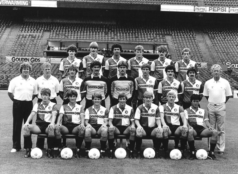 Voetbal Selectie Feyenoord Seizoen '83-'84.  Beeld ANP