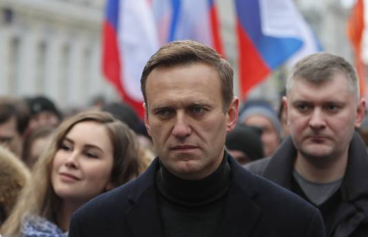 De Russische oppositieleider Alexej Navalny.