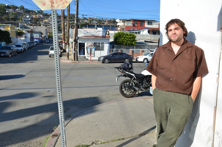 Eduardo Franco: ‘Ik heb gestudeerd, maar ken mensen die als barman in San Diego meer verdienen’. Beeld Mari Meyer
