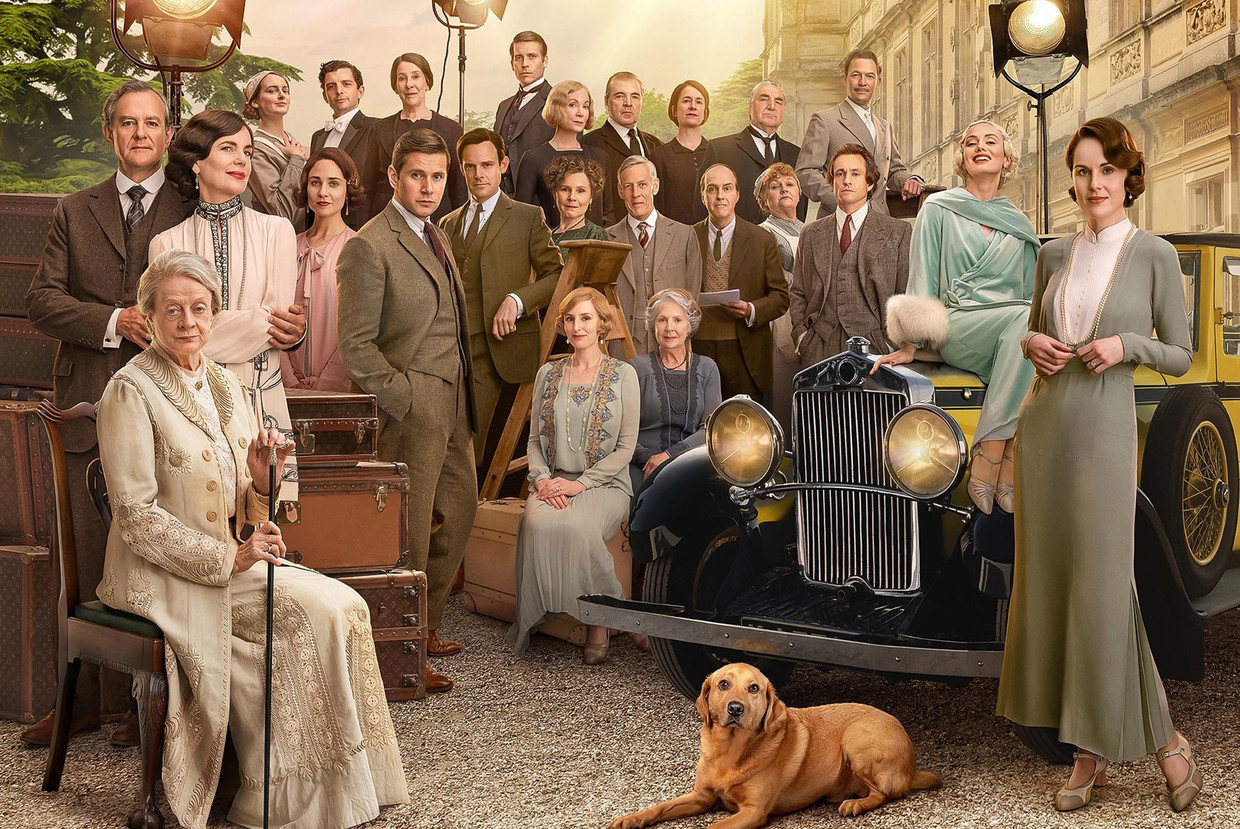 ‘Downton Abbey ademt het idee van Brits ‘exceptionalisme’, van speciaal zijn. Eén aflevering is zelfs gekopieerd uit een propagandistische oorlogsfilm uit 1942. Beeld 