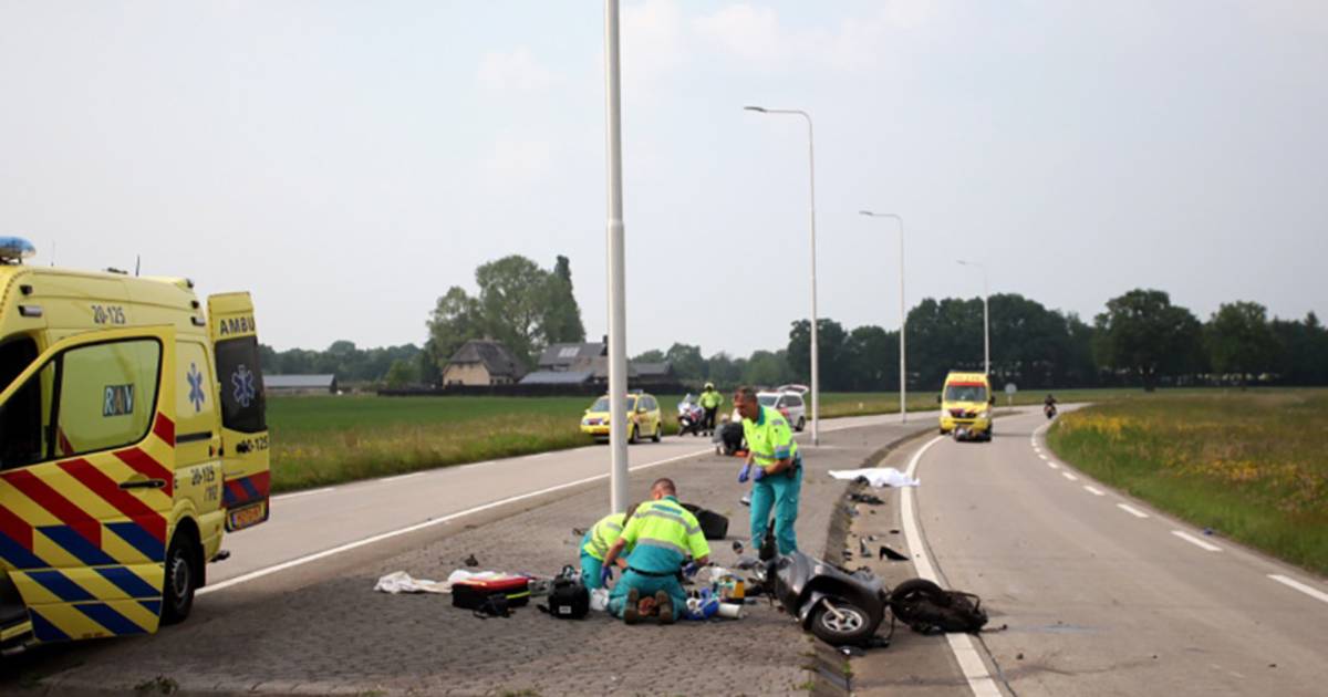 Doden ongeval snorfiets waren moeder en dochter.
