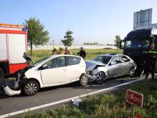 Meerdere gewonden bij kettingbotsing op N470