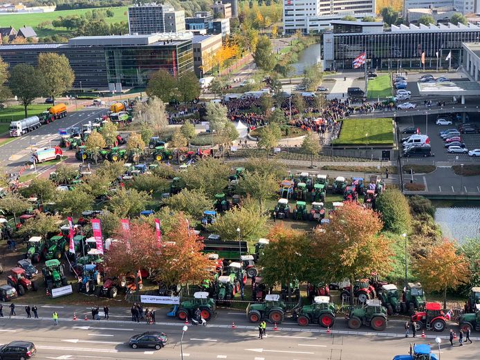 Boerenprotest in Den Bosch