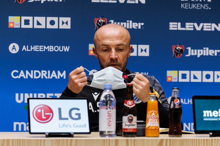 Club-coach Alfred Schreuder. Beeld BELGA