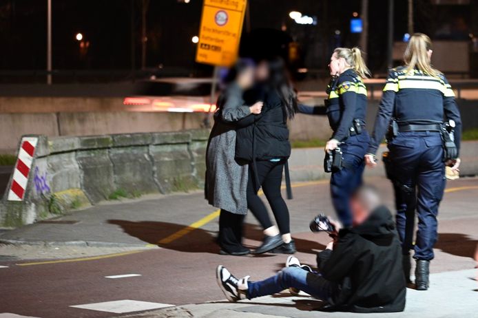 Het incident gebeurde op de Binckhorstlaan in Den Haag