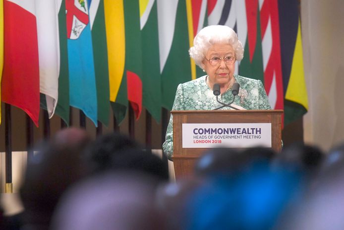Ook de Queen gaf gisteren haar openingstoespraak.