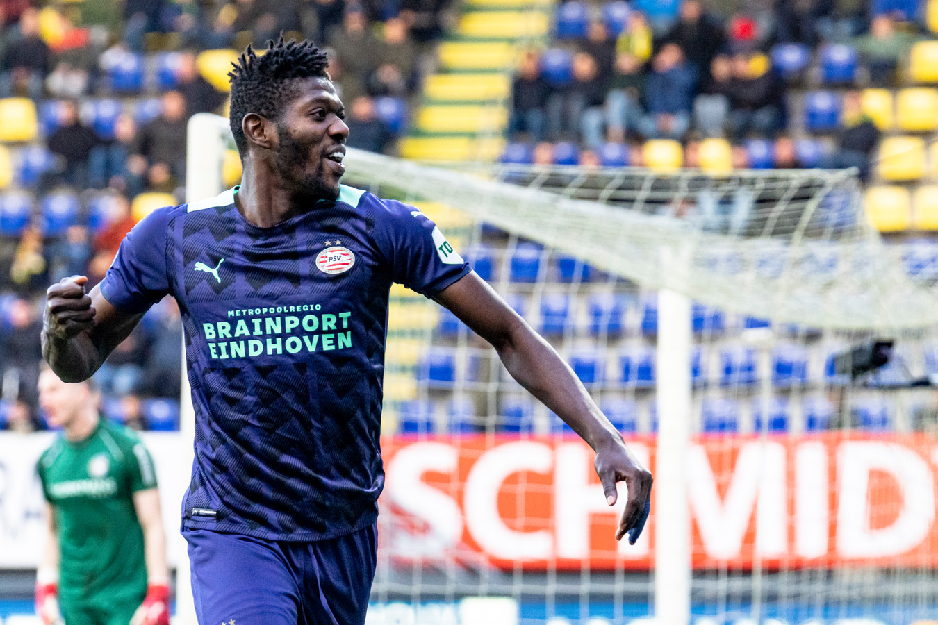 Ibrahim Sangaré tijdens Fortuna Sittard-PSV.