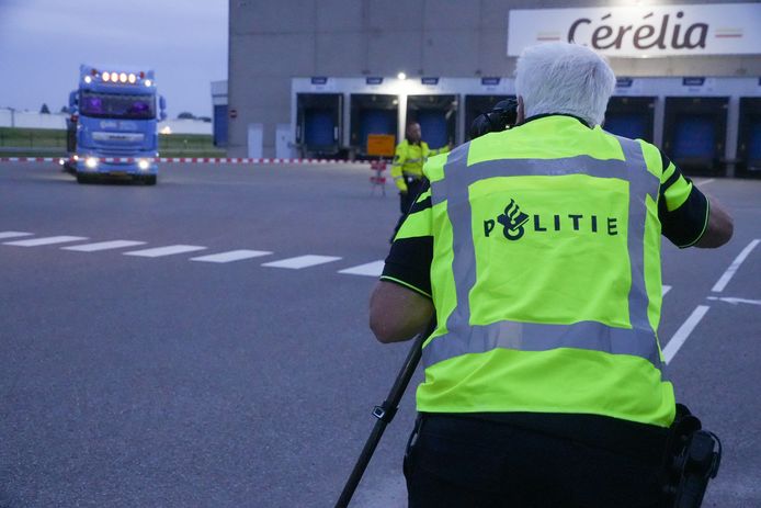 Het slachtoffer overleed na een aanrijding met een vrachtwagen.