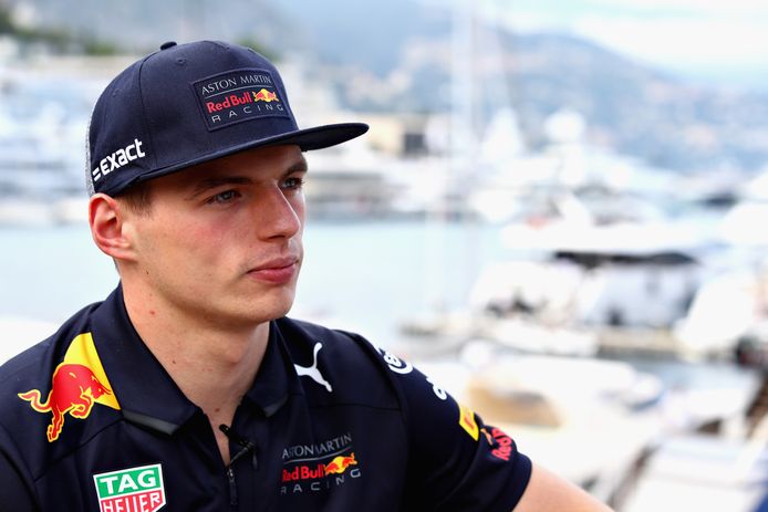 Max Verstappen in Monaco.