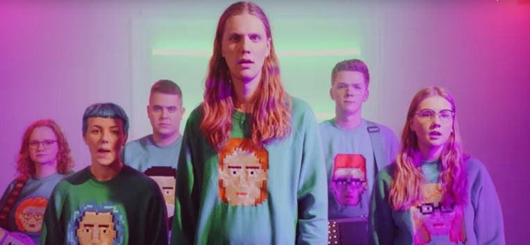 Daði og Gagnamagnið heeft het online alternatief festival Eurostream 'gewonnen' met 'Thinking About Things'. Beeld YouTube
