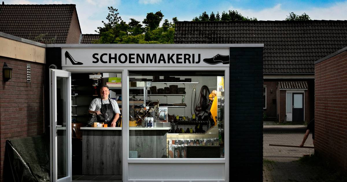 Schoenmakerij Jos Heinemans in Eindhoven 'Vakfanaat' in een garage