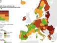 Bruxelles et la Wallonie toujours en rouge sur la carte européenne des voyages