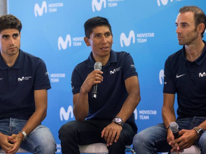 Movistar begint met drie kopmannen aan Tour