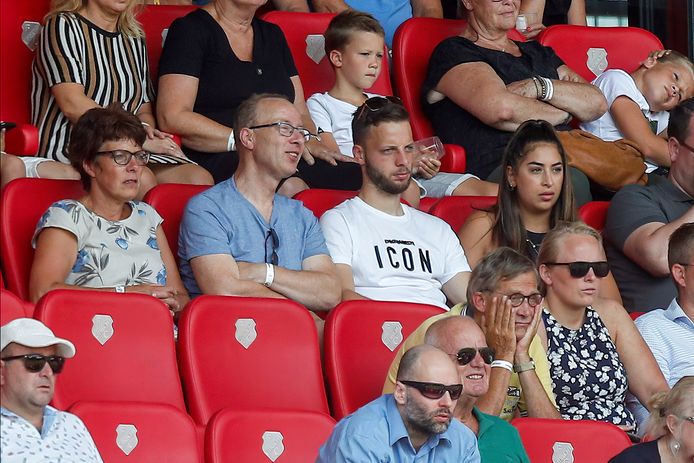 Bart Ramselaar, afgelopen zondag nog aandachtig toeschouwer bij FC Utrecht - VVV-Venlo (1-2).