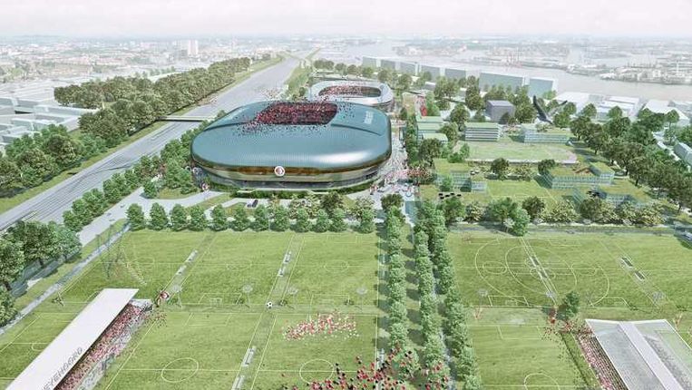 Spanning Rond Nieuw Stadion Feyenoord Stijgt De Volkskrant