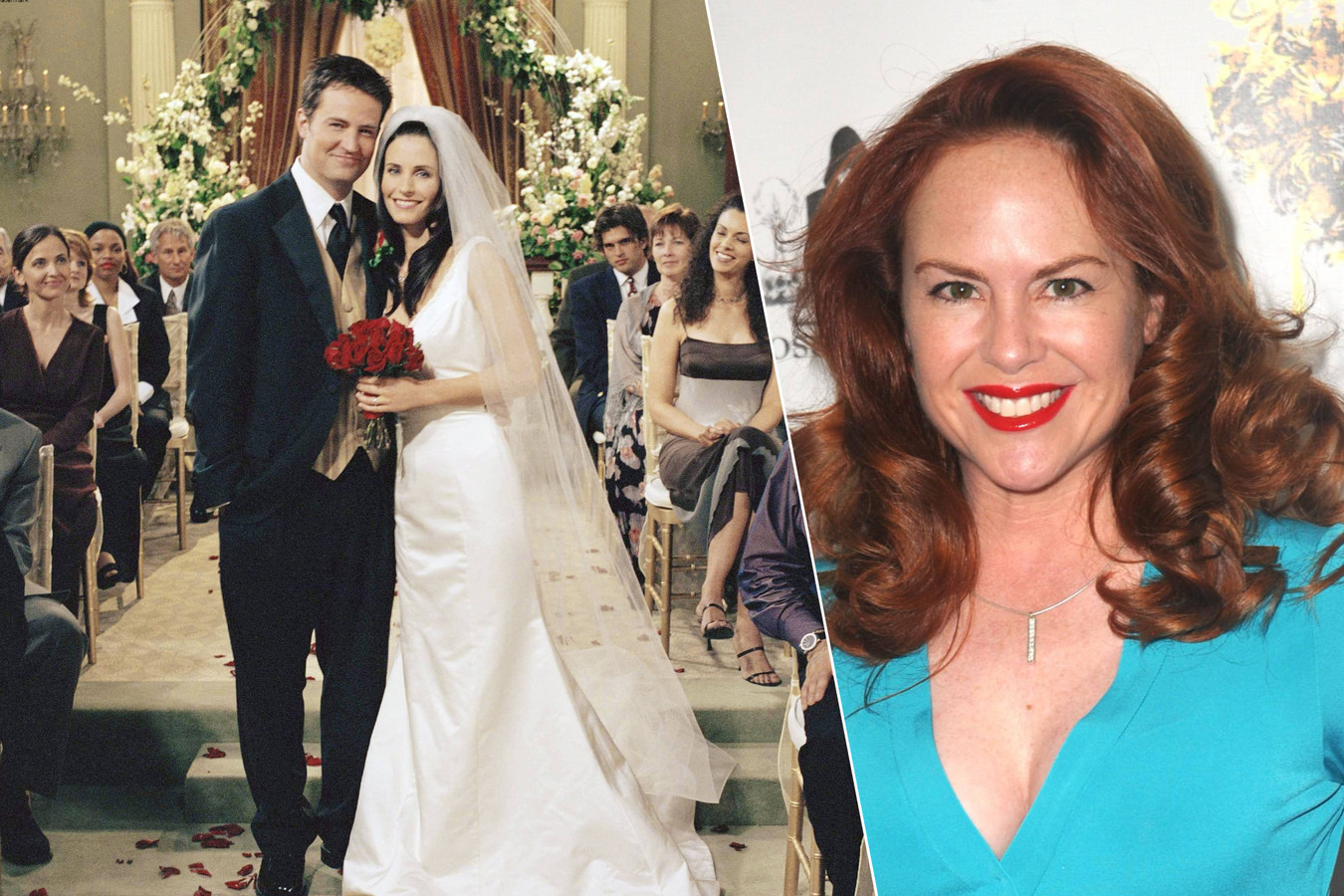 Actrice Lisa Cash onthult geschrapte scène in ‘Friends’ “Matthew Perry