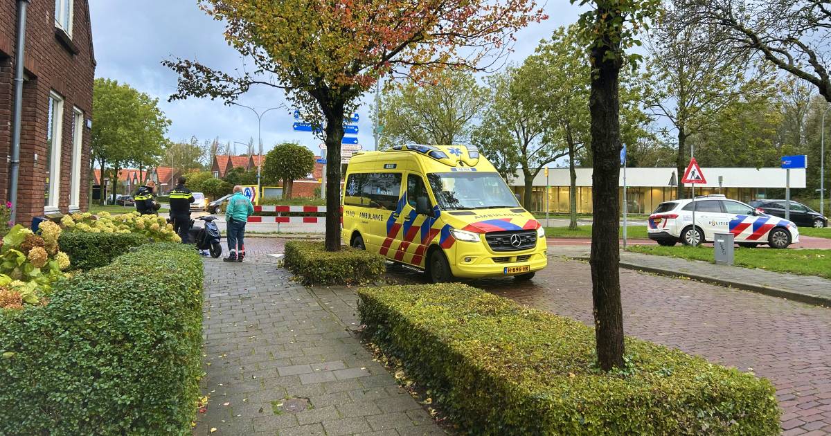 Vrouw gewond bij aanrijding in Middelburg.