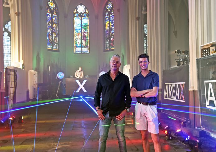 Werner Coppieters (links) en Merijn Plasschaert zetten met AreaX een nieuw evenement neer in de streek. Alleen nu nog even zonder publiek.